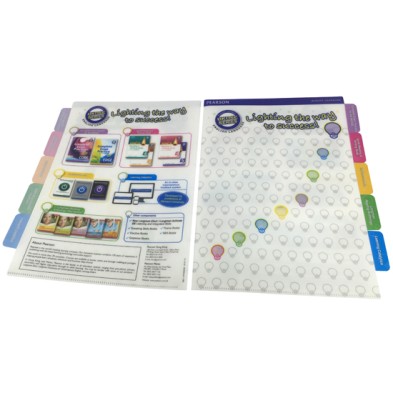 A4 Plastic Folder with Multi layers - Pearson